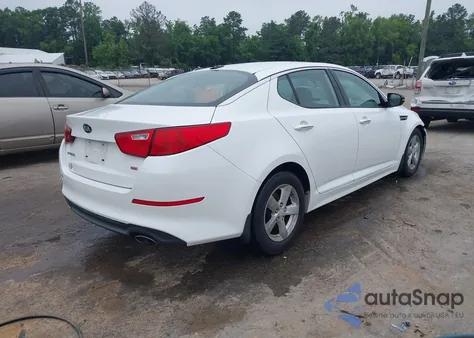 2015 Kia Optima Lx из США, поврежденный, VIN KNAGM4A70F5592644